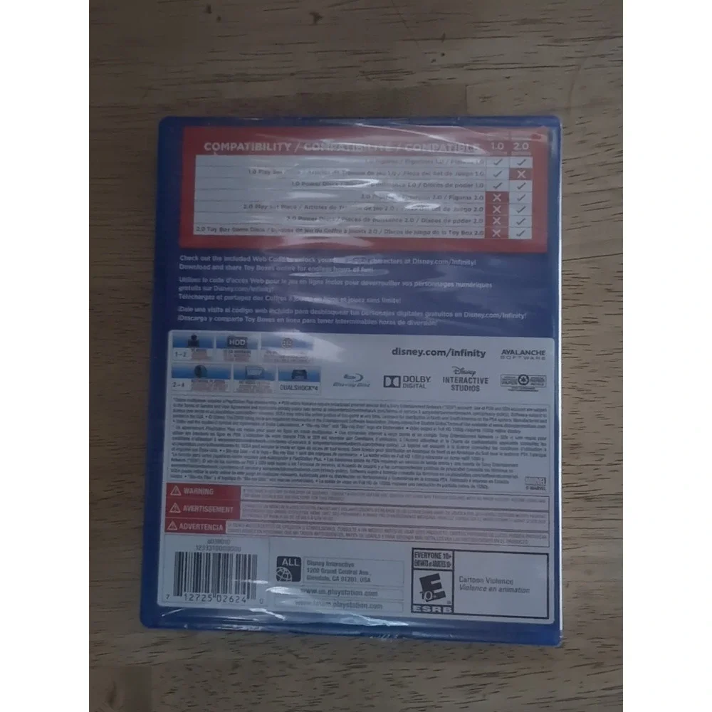 Disney Infinity -- 2.0 Edition (Sony‎ PlayStation 4, 2014)